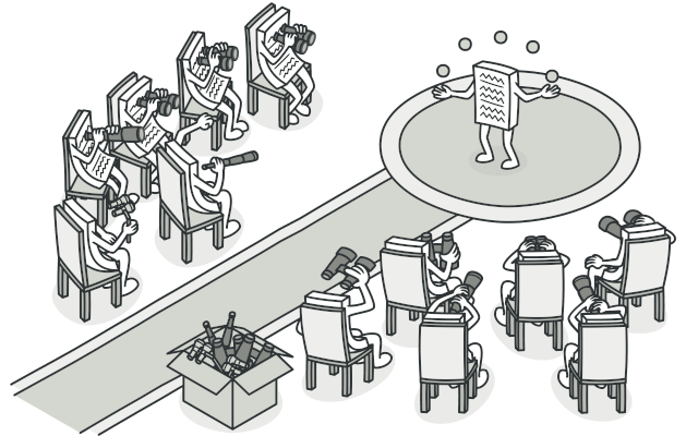 Observer pattern illustration